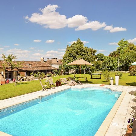 Snug Cottage In Saint Eutrope De Born With Pool ภายนอก รูปภาพ