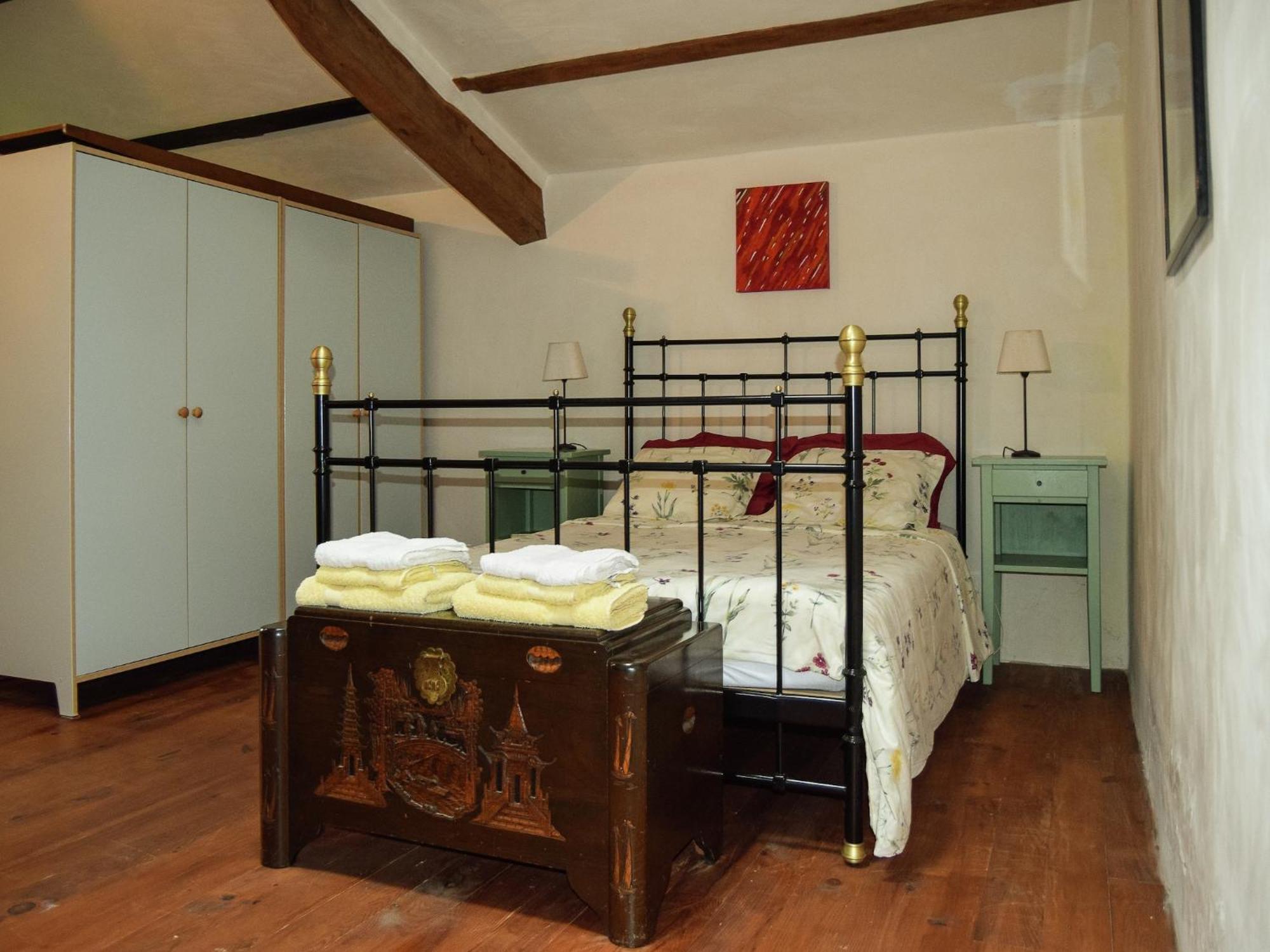 Snug Cottage In Saint Eutrope De Born With Pool ภายนอก รูปภาพ