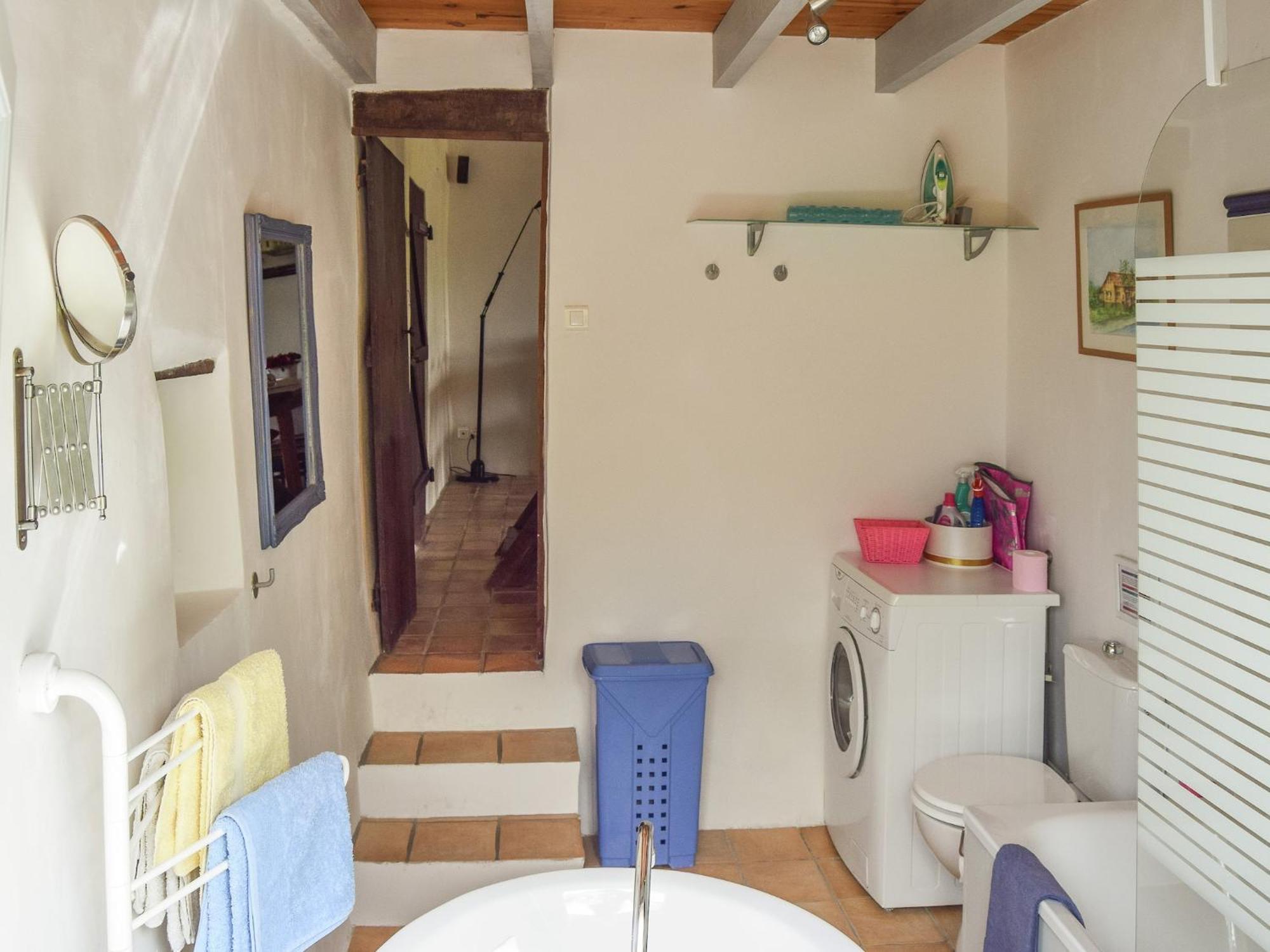 Snug Cottage In Saint Eutrope De Born With Pool ภายนอก รูปภาพ